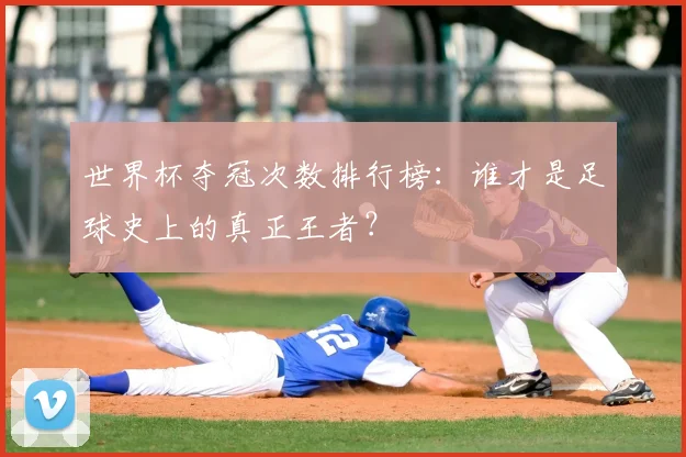 世界杯夺冠次数排行榜:谁才是足球史上的真正王者?